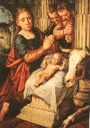 Pieter Aertsen The Adoration of the Shepherds oil painting artist
